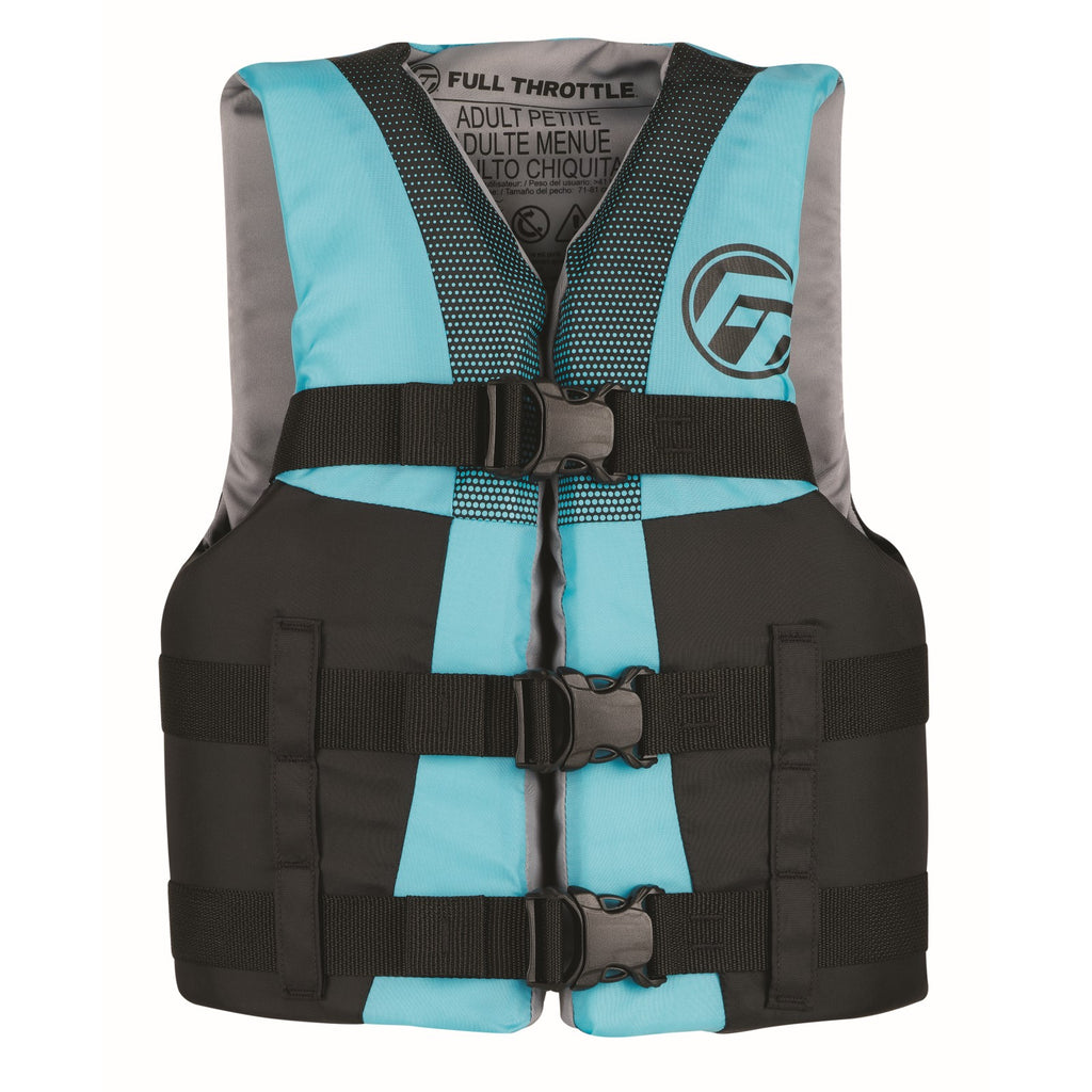 Full Throttle Teen Nylon Life Jacket