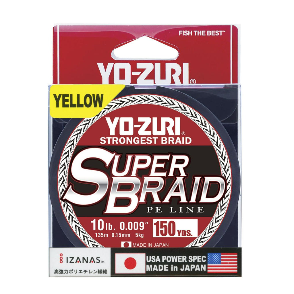 Yo-Zuri Super Braid 150 yard Spool