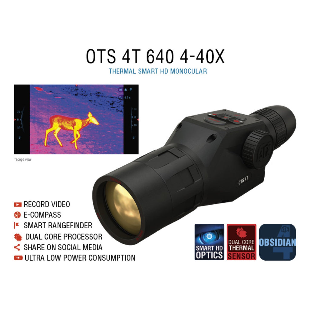 ATN OTS 4T 4-40x 640x480 Thermal Viewer