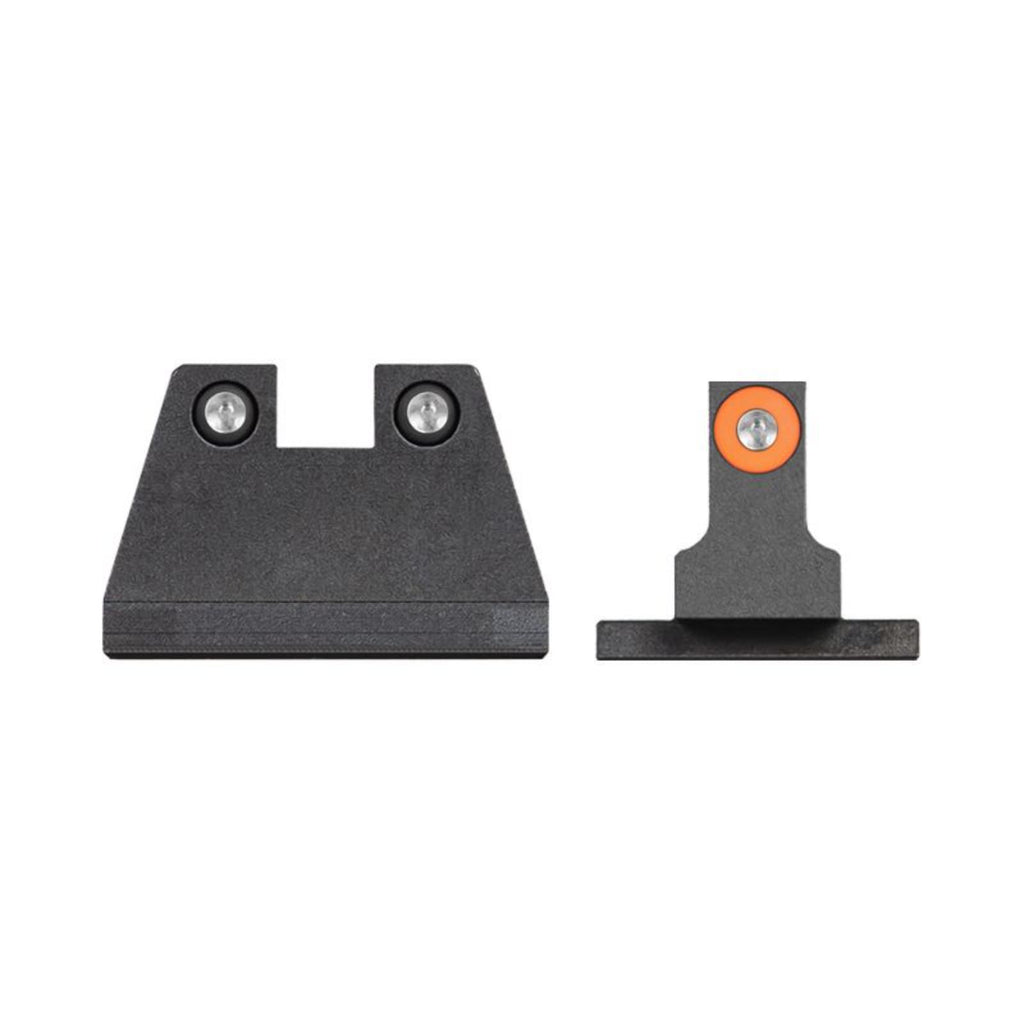 Night Fision Suppressor Sig P320 P365 Orange Ring Blk Rear