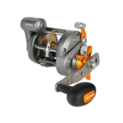 Okuma Cold Water Linecounter Reel  2+1BB 4.2:1 20lb 420yd LH