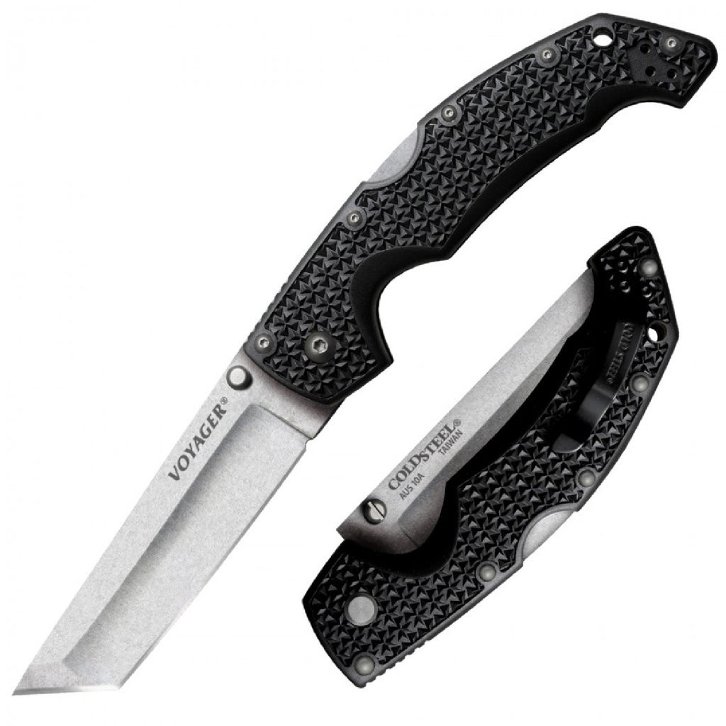 Cold Steel Large Voyager 4.0 in Tanto Serrated GFN Handle