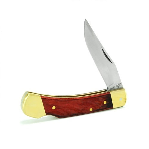 Uncle Henry Smokey Folder 2.875 in Blade Wood Handle